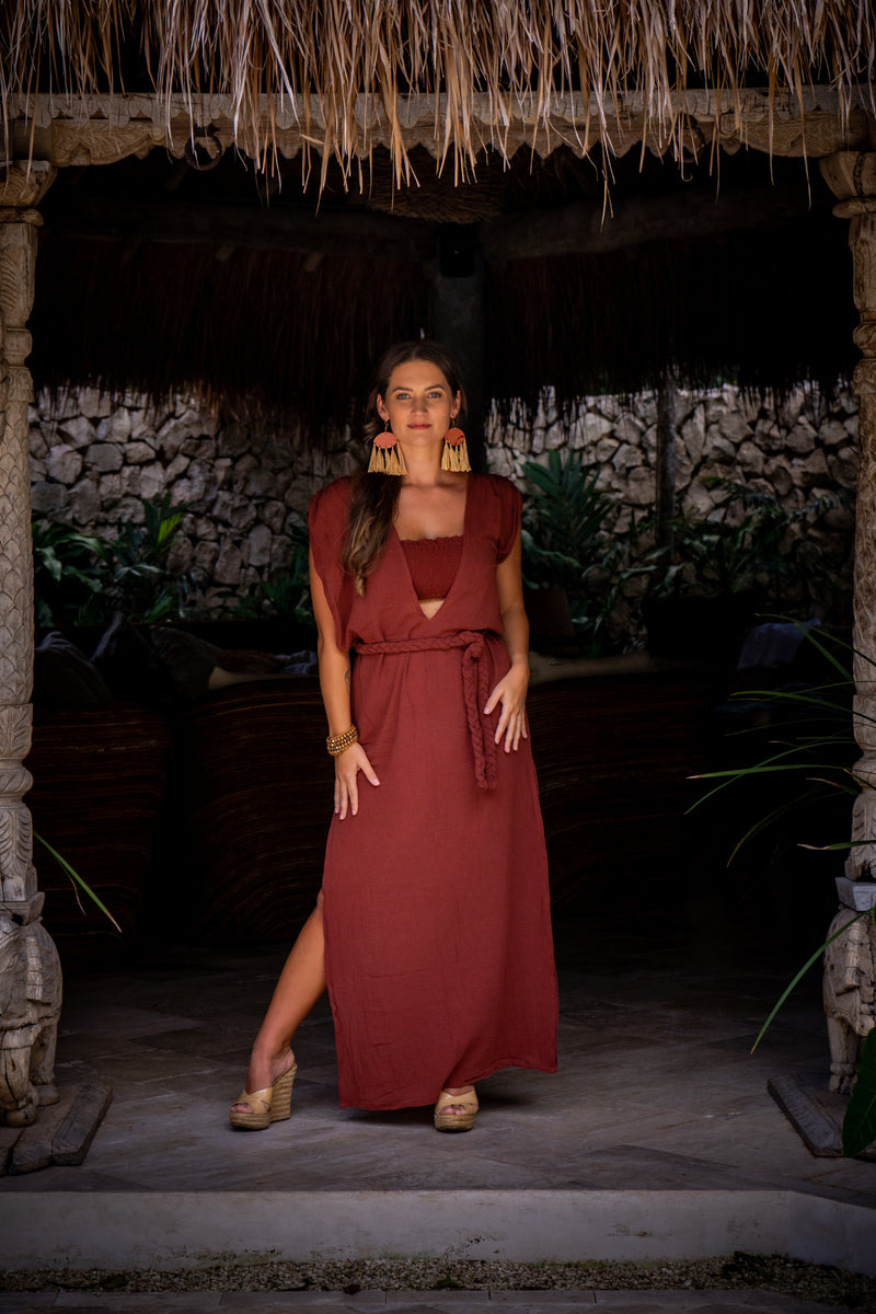 Top resorte / Top tubo fruncido