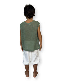 Sleeveless mesh shirt KIDS